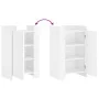 White engineered wood sideboard 45x35x75 cm by , Sideboards - Ref: Foro24-848395, Price: 75,95 €, Discount: %