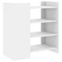 Aparador de madera de ingeniería blanco 73,5x35x75 cm de , Aparadores - Ref: Foro24-848388, Precio: 58,26 €, Descuento: %