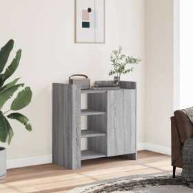 Ingenieurholz-Sideboard in Sonoma-Grau 73,5x35x75 cm von , Sideboards - Ref: Foro24-848407, Preis: 76,05 €, Rabatt: %