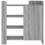 Aparador de madera de ingeniería gris Sonoma 73,5x35x75 cm de , Aparadores - Ref: Foro24-848407, Precio: 76,05 €, Descuento: %