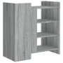 Engineered wood sideboard in Sonoma grey 73.5x35x75 cm by , Sideboards - Ref: Foro24-848407, Price: 74,39 €, Discount: %