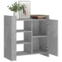 Gray concrete plywood sideboard 73.5x35x75 cm by , Sideboards - Ref: Foro24-848405, Price: 70,33 €, Discount: %