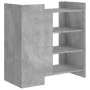 Gray concrete plywood sideboard 73.5x35x75 cm by , Sideboards - Ref: Foro24-848405, Price: 70,33 €, Discount: %