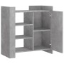 Graue Beton-Sperrholz-Sideboard 73,5x35x75 cm von , Sideboards - Ref: Foro24-848405, Preis: 71,39 €, Rabatt: %