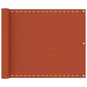 Balcony awning in orange HDPE 75x300 cm by vidaXL, Umbrellas - Ref: Foro24-311016, Price: 11,48 €, Discount: %