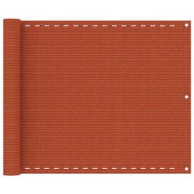 HDPE Balkonmarkise orange 75x300 cm von vidaXL, Sonnenschirme - Ref: Foro24-311016, Preis: 11,65 €, Rabatt: %