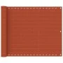 Balcony awning in orange HDPE 75x300 cm by vidaXL, Umbrellas - Ref: Foro24-311016, Price: 11,48 €, Discount: %