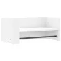 Engineered wood white wall shelf 70.5x35x30.5 cm by , Shelves and shelves - Ref: Foro24-848451, Price: 29,20 €, Discount: %