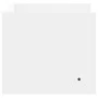 Engineered wood white wall shelf 70.5x35x30.5 cm by , Shelves and shelves - Ref: Foro24-848451, Price: 29,20 €, Discount: %
