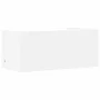 Engineered wood white wall shelf 70.5x35x30.5 cm by , Shelves and shelves - Ref: Foro24-848451, Price: 29,20 €, Discount: %