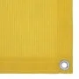 Yellow HDPE balcony awning 75x400 cm by vidaXL, Umbrellas - Ref: Foro24-310993, Price: 16,59 €, Discount: %