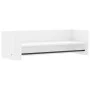 Engineered wood white wall shelf 100x35x30.5 cm by , Shelves and shelves - Ref: Foro24-848458, Price: 38,62 €, Discount: %