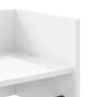 Engineered wood white wall shelf 100x35x30.5 cm by , Shelves and shelves - Ref: Foro24-848458, Price: 38,62 €, Discount: %