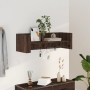 Estante de pared madera ingeniería marrón roble 100x35x30,5 cm de , Estantes y estanterías - Ref: Foro24-848464, Precio: 39,55 €