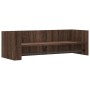 Wandregal aus braunem Eichenfurnierholz 100x35x30,5 cm. von , Regale und Regale - Ref: Foro24-848464, Preis: 38,47 €, Rabatt: %