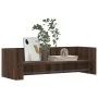 Engineered wood brown oak wall shelf 100x35x30.5 cm by , Shelves and shelves - Ref: Foro24-848464, Price: 37,96 €, Discount: %