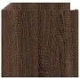 Engineered wood brown oak wall shelf 100x35x30.5 cm by , Shelves and shelves - Ref: Foro24-848464, Price: 37,96 €, Discount: %