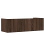 Wandregal aus braunem Eichenfurnierholz 100x35x30,5 cm. von , Regale und Regale - Ref: Foro24-848464, Preis: 38,47 €, Rabatt: %
