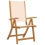 Faltbare Gartenstühle, 8 Stück Massivholz Akazie mit Textilene. von , Gartenstühle - Ref: Foro24-3279237, Preis: 591,85 €, Ra...