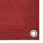 Red HDPE balcony awning 120x600 cm by vidaXL, Umbrellas - Ref: Foro24-311015, Price: 26,38 €, Discount: %