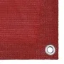 Red HDPE balcony awning 120x600 cm by vidaXL, Umbrellas - Ref: Foro24-311015, Price: 26,09 €, Discount: %