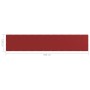 Red HDPE balcony awning 120x600 cm by vidaXL, Umbrellas - Ref: Foro24-311015, Price: 26,38 €, Discount: %