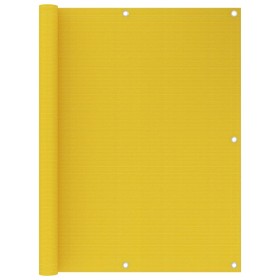 Toldo para balcón HDPE amarillo 120x400 cm de vidaXL, Sombrillas - Ref: Foro24-311001, Precio: 16,13 €, Descuento: %