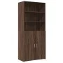 Ingenieurholz-Sideboard in Eichenbraun 80x42,5x185 cm von , Sideboards - Ref: Foro24-3281384, Preis: 180,27 €, Rabatt: %