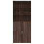 Engineered wood brown oak sideboard 80x42.5x185 cm by , Sideboards - Ref: Foro24-3281384, Price: 186,30 €, Discount: %
