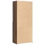 Engineered wood brown oak sideboard 80x42.5x185 cm by , Sideboards - Ref: Foro24-3281384, Price: 180,27 €, Discount: %
