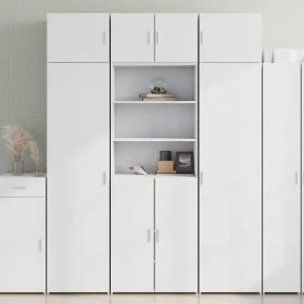 Hoher Schrank aus weißem Ingenieurholz 70x42,5x185 cm von , Sideboards - Ref: Foro24-3281371, Preis: 157,09 €, Rabatt: %