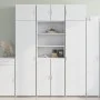 Tall white engineered wood sideboard 70x42.5x185 cm by , Sideboards - Ref: Foro24-3281371, Price: 156,68 €, Discount: %