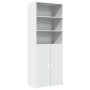 Hoher Schrank aus weißem Ingenieurholz 70x42,5x185 cm von , Sideboards - Ref: Foro24-3281371, Preis: 158,90 €, Rabatt: %