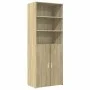 Aparador alto madera de ingeniería roble Sonoma 70x42,5x185 cm de , Aparadores - Ref: Foro24-3281373, Precio: 159,30 €, Descu...