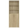 Hoher Schrank aus Sonoma-Eichen-Ingenieurholz 70x42,5x185 cm. von , Sideboards - Ref: Foro24-3281373, Preis: 161,73 €, Rabatt: %