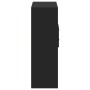 Aparador de madera de ingeniería negro 80x42,5x124 cm de , Aparadores - Ref: Foro24-3281386, Precio: 125,99 €