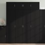 Schwarzer Hochschrank aus Holzwerkstoff 80x42,5x185 cm von , Sideboards - Ref: Foro24-3281435, Preis: 217,17 €, Rabatt: %