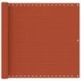 Balcony awning in orange HDPE 90x400 cm by vidaXL, Umbrellas - Ref: Foro24-311021, Price: 17,69 €, Discount: %