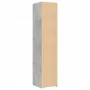 Engineered wood gray concrete sideboard 40x42.5x185 cm by , Sideboards - Ref: Foro24-3281402, Price: 138,53 €, Discount: %