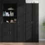 Engineered wood black sideboard 40x42.5x185 cm by , Sideboards - Ref: Foro24-3281400, Price: 145,43 €, Discount: %
