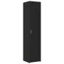Aparador de madera de ingeniería negro 40x42,5x185 cm de , Aparadores - Ref: Foro24-3281400, Precio: 146,16 €, Descuento: %