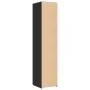 Engineered wood black sideboard 40x42.5x185 cm by , Sideboards - Ref: Foro24-3281400, Price: 145,43 €, Discount: %