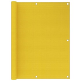 Balcony awning in yellow HDPE 120x500 cm by vidaXL, Umbrellas - Ref: Foro24-311002, Price: 13,25 €, Discount: %