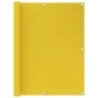 Balcony awning in yellow HDPE 120x500 cm by vidaXL, Umbrellas - Ref: Foro24-311002, Price: 13,06 €, Discount: %