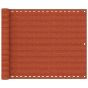 Orange HDPE balcony awning 75x500 cm by vidaXL, Umbrellas - Ref: Foro24-311018, Price: 14,33 €, Discount: %