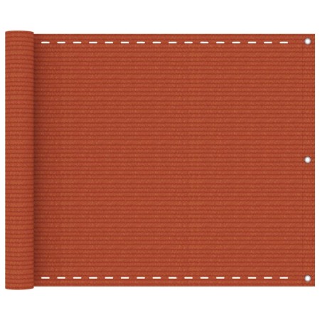 Orange HDPE-Balkonmarkise 75x500 cm von vidaXL, Sonnenschirme - Ref: Foro24-311018, Preis: 14,30 €, Rabatt: %