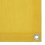 Balcony awning in yellow HDPE 90x400 cm by vidaXL, Umbrellas - Ref: Foro24-310997, Price: 14,74 €, Discount: %