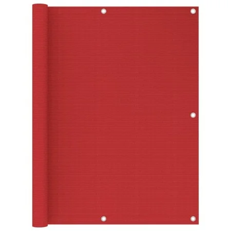 Toldo para balcón HDPE rojo 120x400 cm de vidaXL, Sombrillas - Ref: Foro24-311013, Precio: 16,11 €, Descuento: %