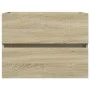 Set de mueble de baño 2 piezas cerámica y madera de ingeniería de , Muebles de baño - Ref: Foro24-3307662, Precio: 183,74 €, ...