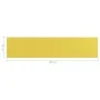 Balcony awning in yellow HDPE 90x400 cm by vidaXL, Umbrellas - Ref: Foro24-310997, Price: 14,74 €, Discount: %